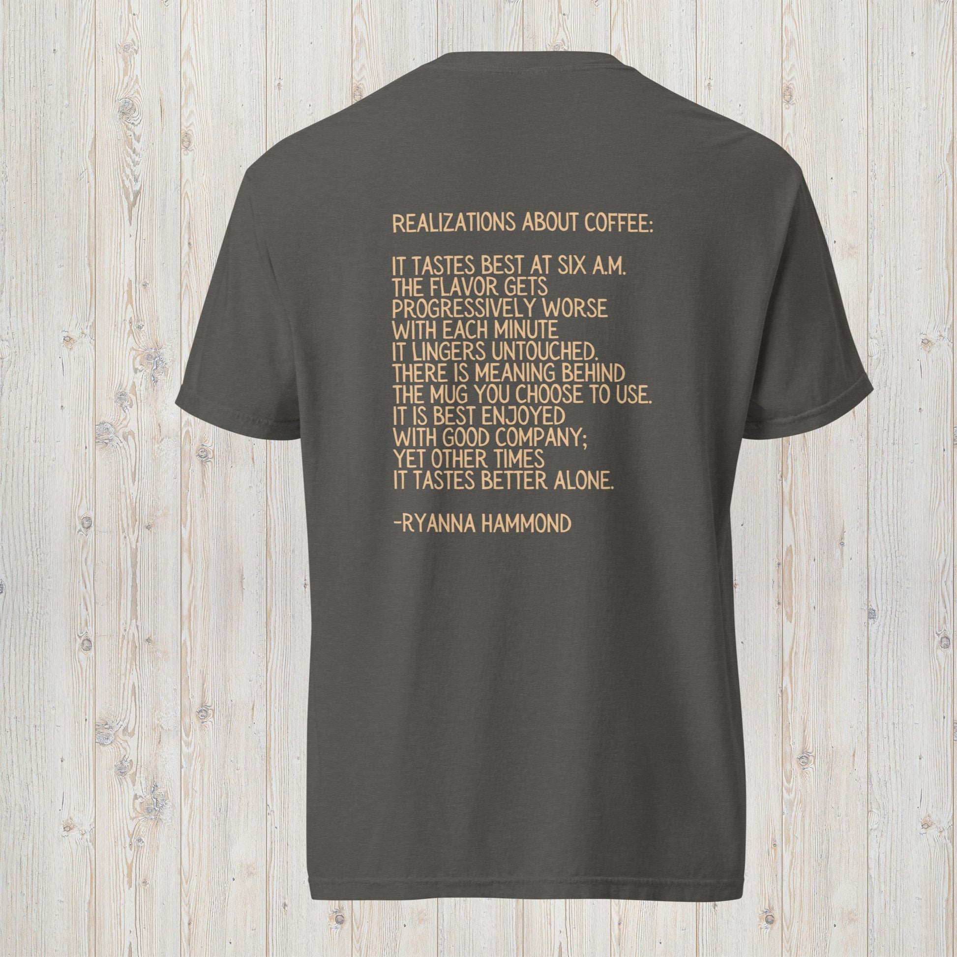 Coffee Tee - All With Heart