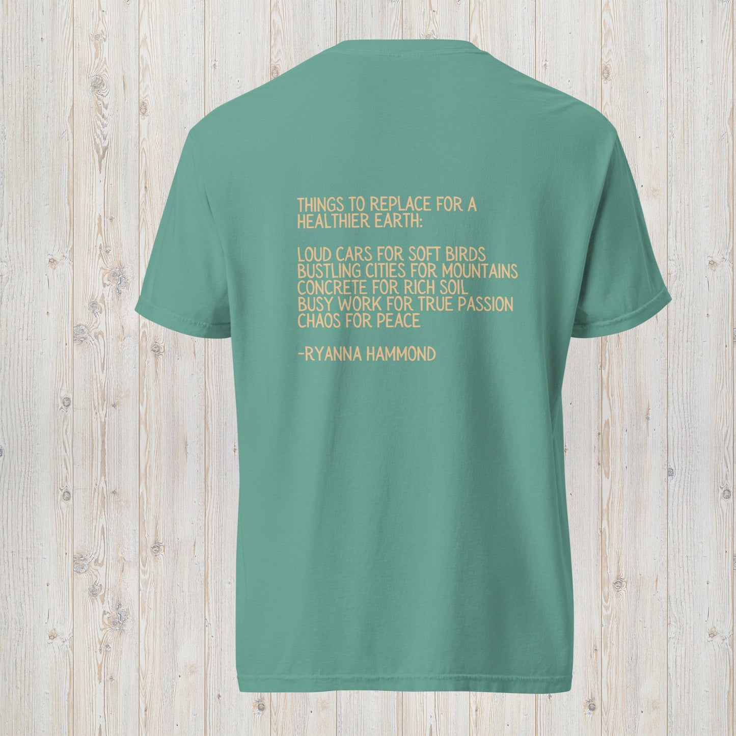Healthier Earth Tee - All With Heart