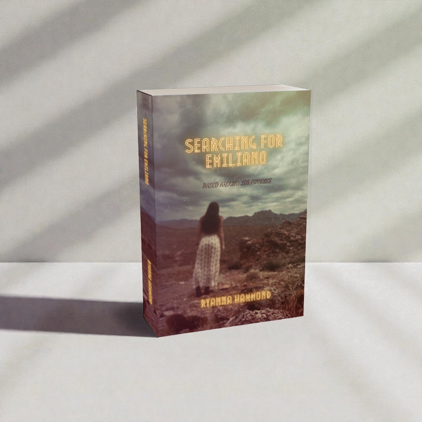 Front cover of Searching For Emiliano, a contemporary romance novel.