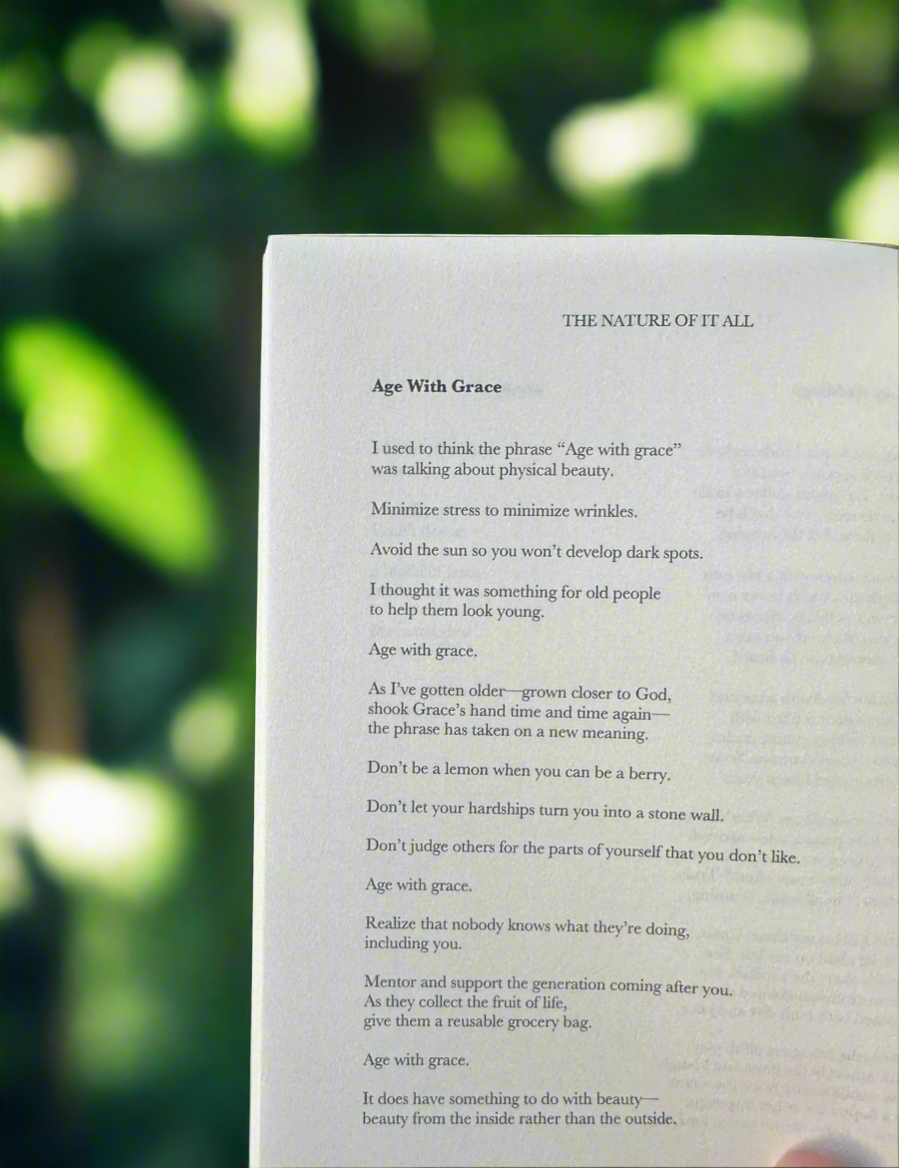 A poem titled Age With Grace.