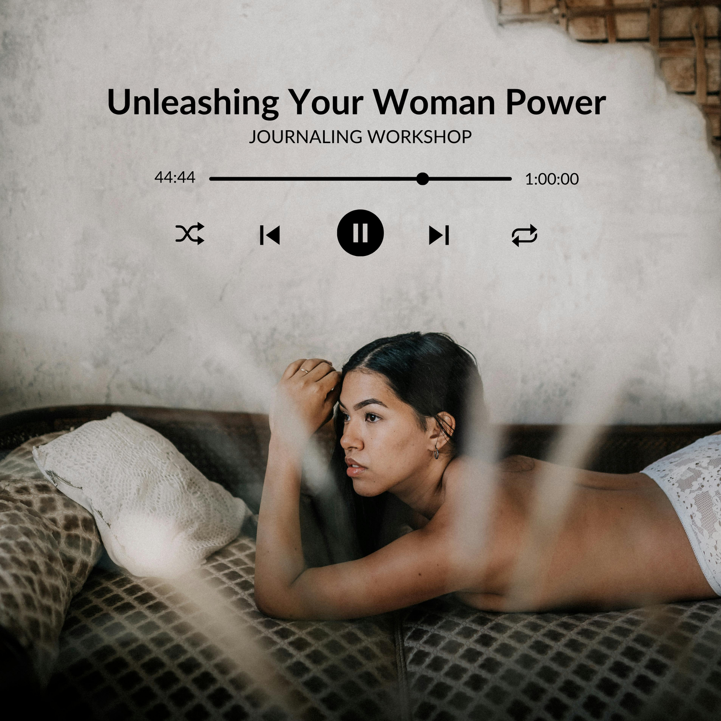 Digital journaling workshop titled Unleashing Your Woman Power