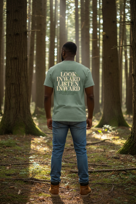 Growing With Intention Oversized Cotton Tee