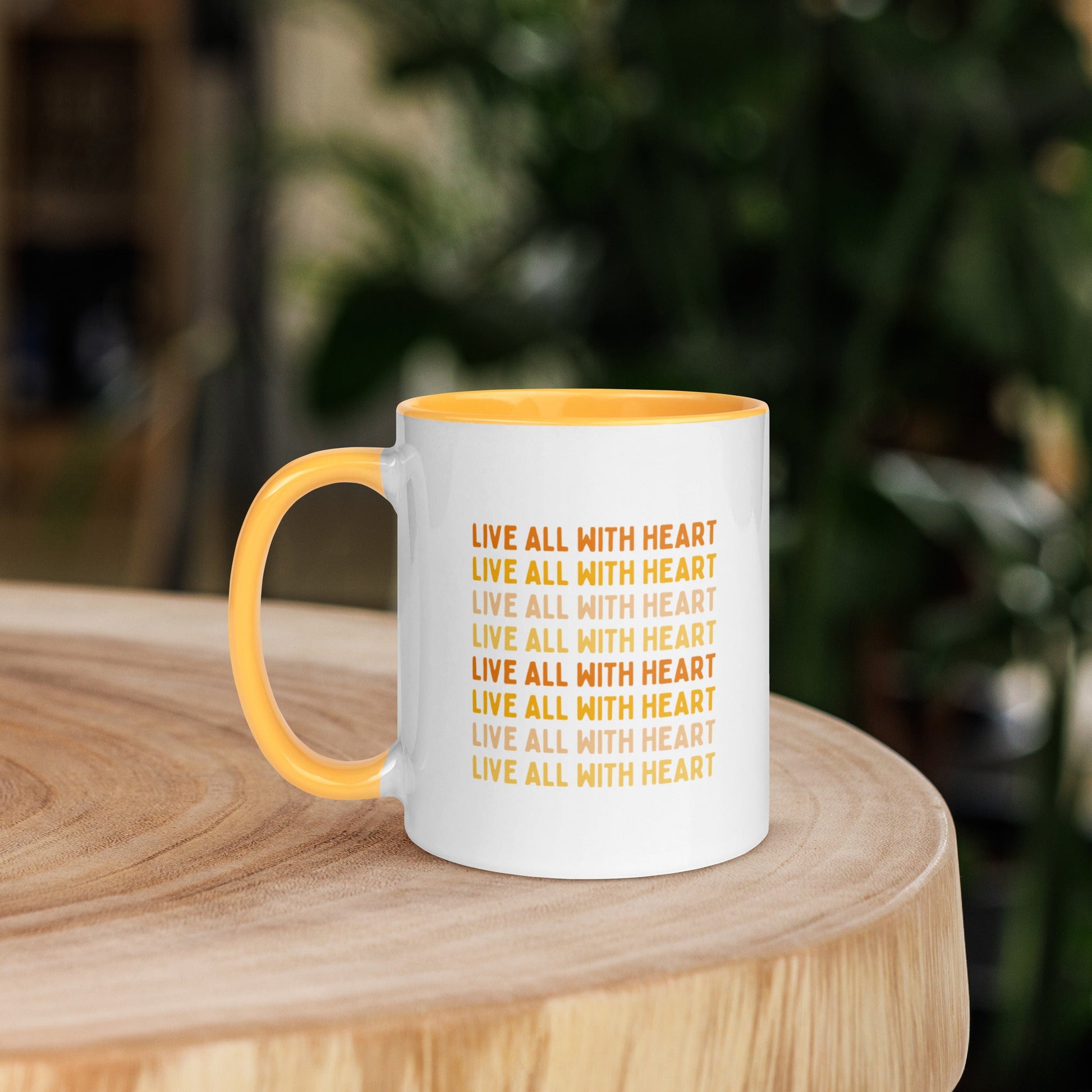 Live All With Heart Mug - All With Heart